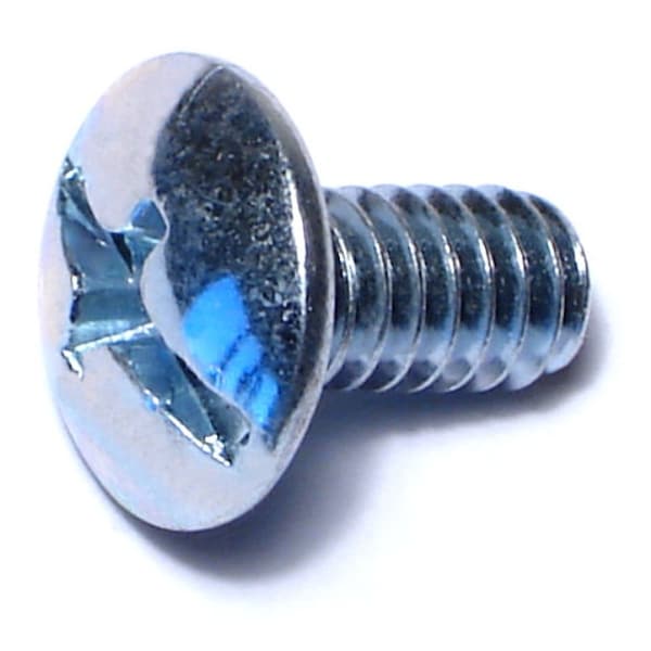 Midwest Fastener 1/4"-20 x 1/2 in Combination Phillips/Slotted Truss Machine Screw, Zinc Plated Steel, 100 PK 01982 - main
